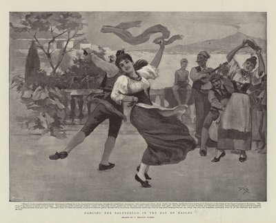Dancing the Salterello in the Bay of Naples by Samuel Melton Fisher